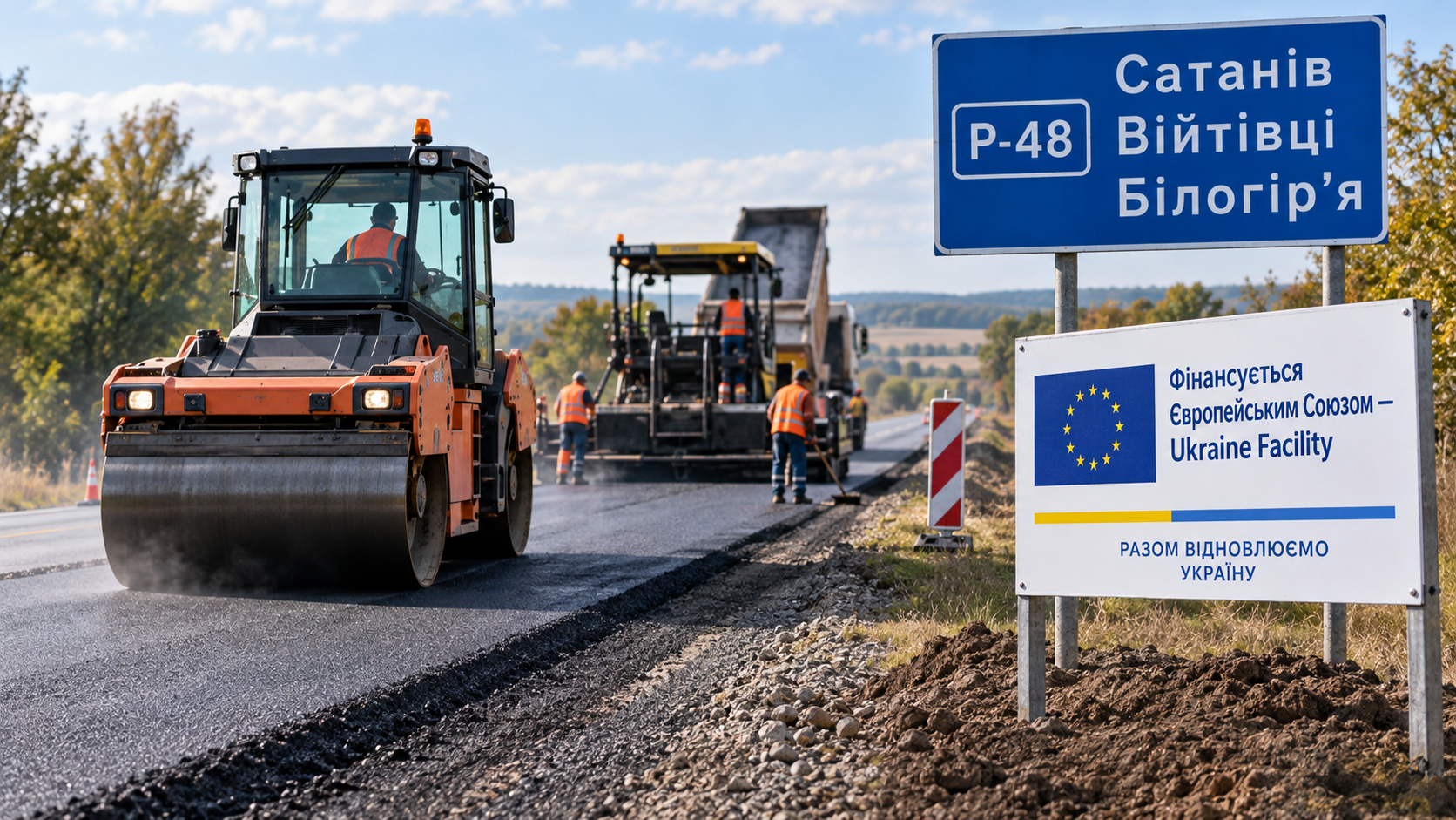 Понад 21 мільйон на 1,2 кілометра: на Хмельниччині планують відремонтувати ділянку дороги Сатанів — Війтівці — Білогір’я